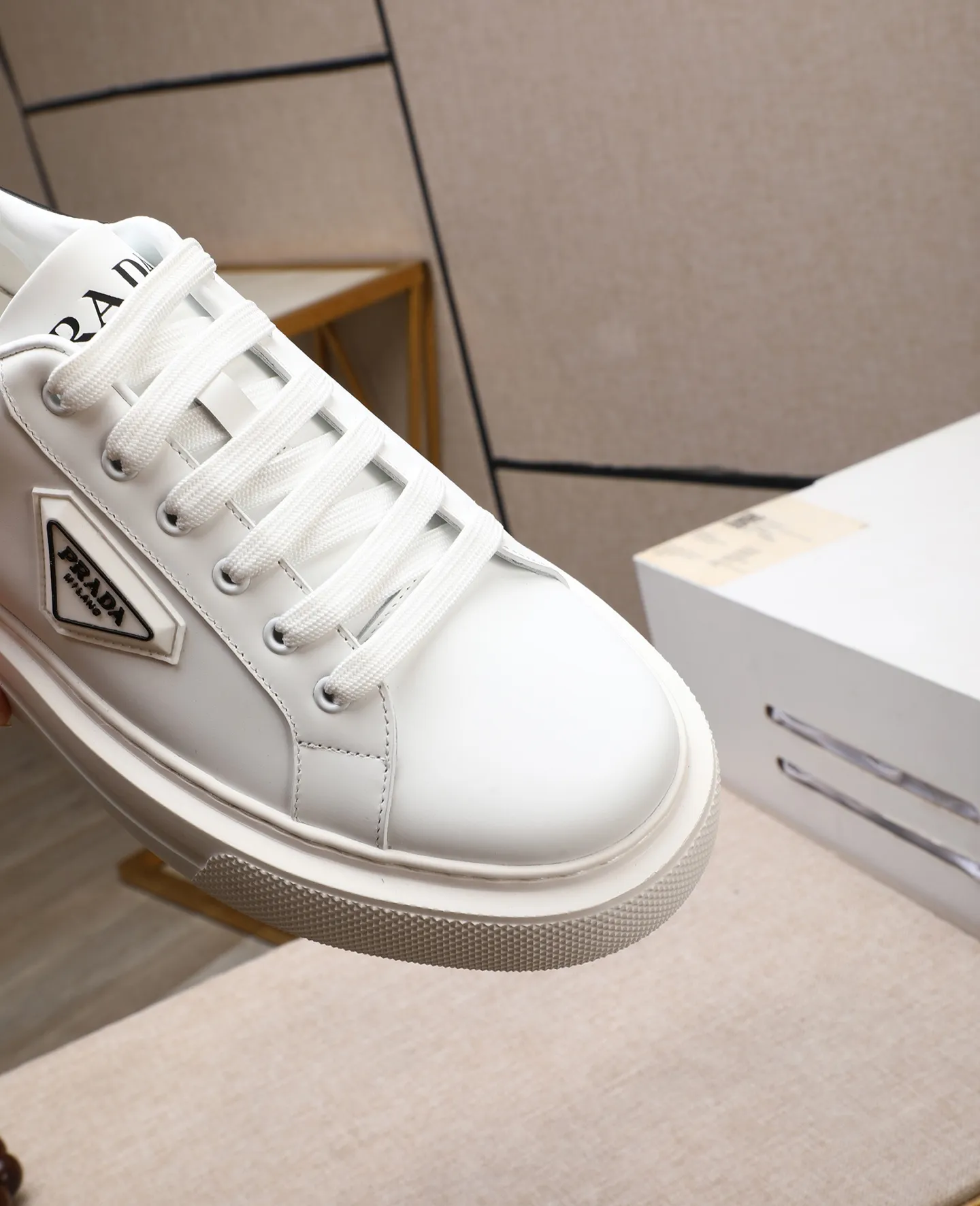Men's shoes 💰580 [PRADA] Popular items in men's shoe counters, synchronized with the official website, high-quality shipments ✔️Original cowhide + cowhide lining, 1🆚1 replica, original original outsole, 38-45 (customized for 45, non-refundable)